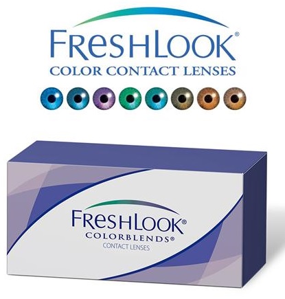 Freshlook Colorblends colors contact lens
